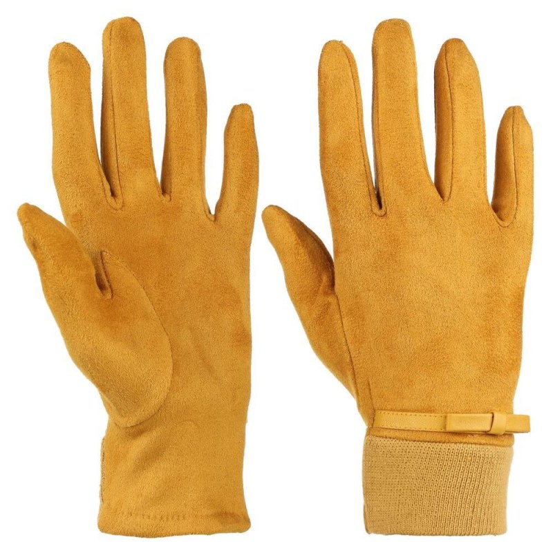 Dámské rukavice II žluté model 19390298 - Moraj - Doplňky čepice, rukavice a šály