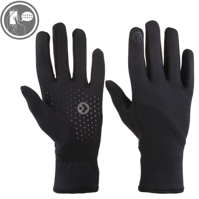 Dámské rukavice Alpes černé dotykové - Doplňky čepice, rukavice a šály