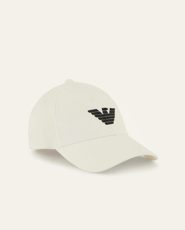 Unisex kšiltovka bílá model 20256274 - Emporio Armani