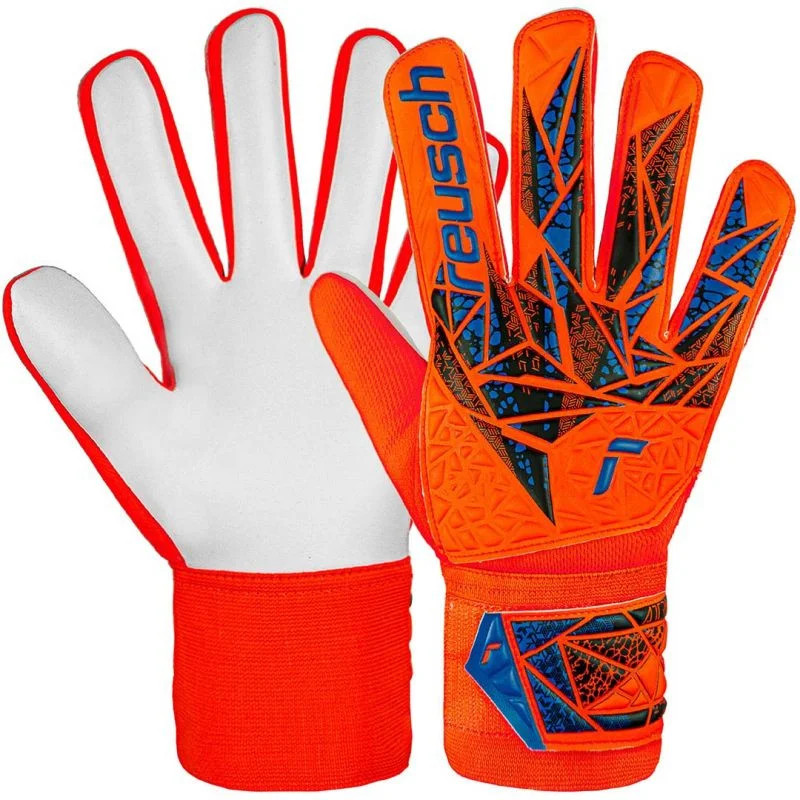 Brankářské rukavice oranžové model 21210022 - Reusch