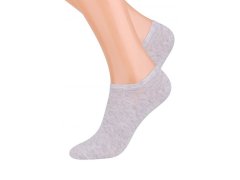 dámské kotníkové ponožky Šedá model 18970156 - Wola