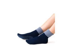 Dámské ponožky ABS art.126 Tmavě modrá / Jeans - Steven
