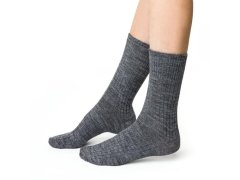 ponožky šedé s vlnou model 19082142 - Steven