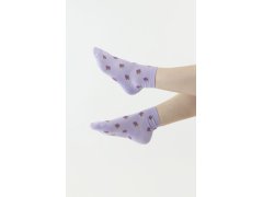 Veselé ponožky fialové s model 18637918 - Moraj