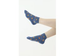 Veselé ponožky modré s model 18637923 - Moraj