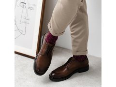 Bezešvé ponožky model 18703774 056 vínové - Steven
