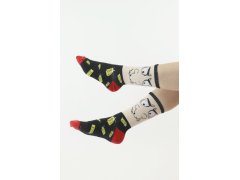 Veselé ponožky model 18399879 černé - Moraj