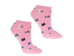 Kotníkové ponožky model 18433240 růžové - Moraj