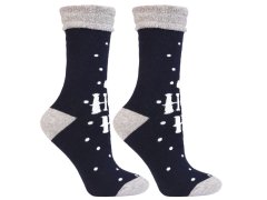 Vánoční ponožky 2 modré s model 19390280 - Moraj