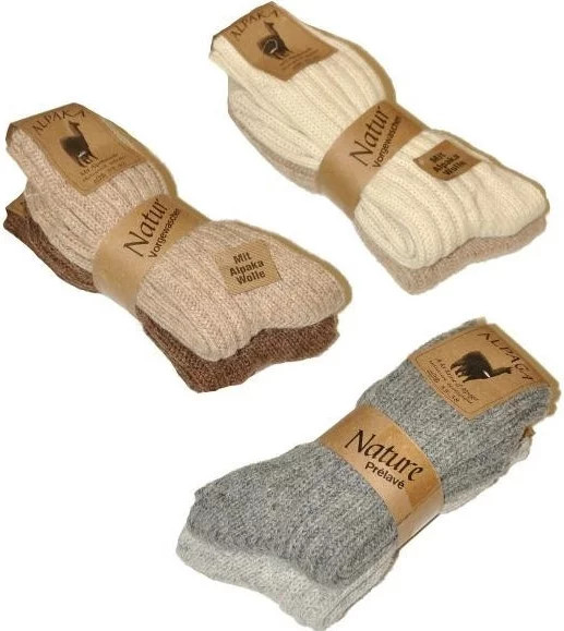 Ponožky 2ks Ulpio Alpaka model 21857890 - Alpaka Natur
