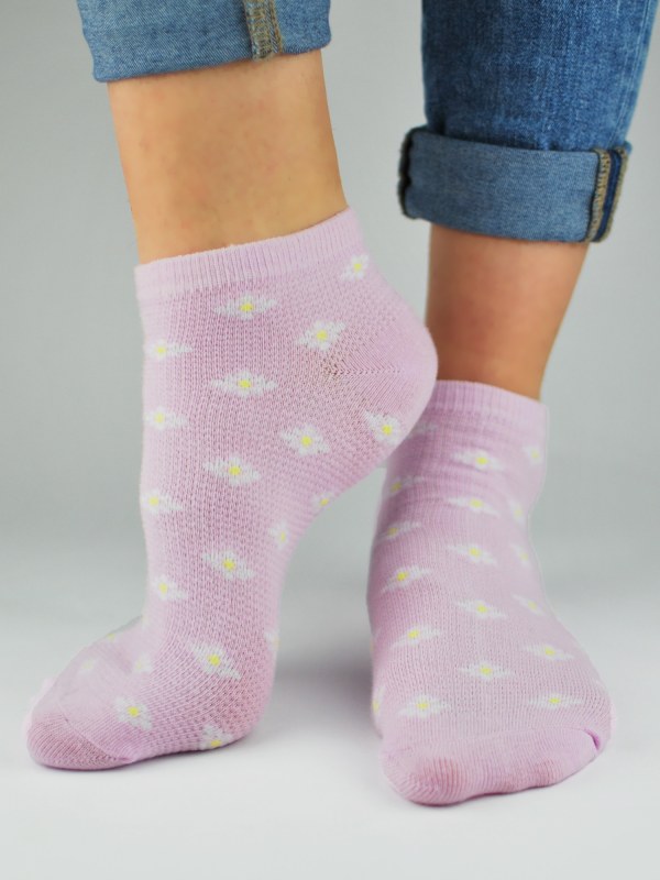 Dámské ponožky ST020-W-04 Violet - NOVITI - Doplňky ponožky