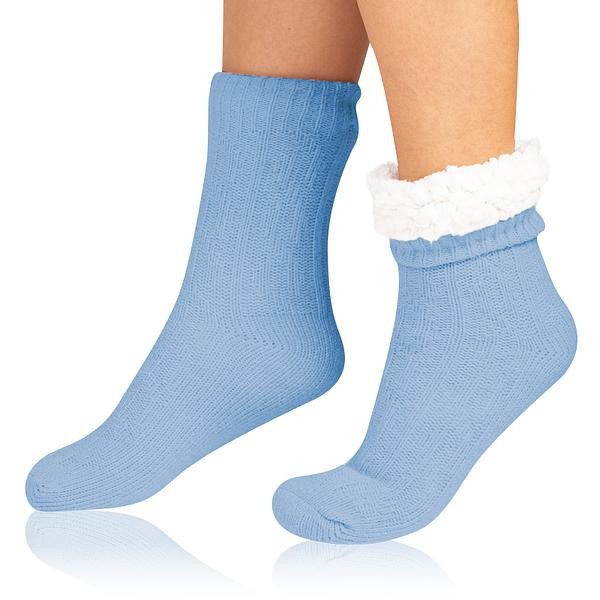teplé ponožky WARM SOCKS Světle modrá model 21760965 - Bellinda