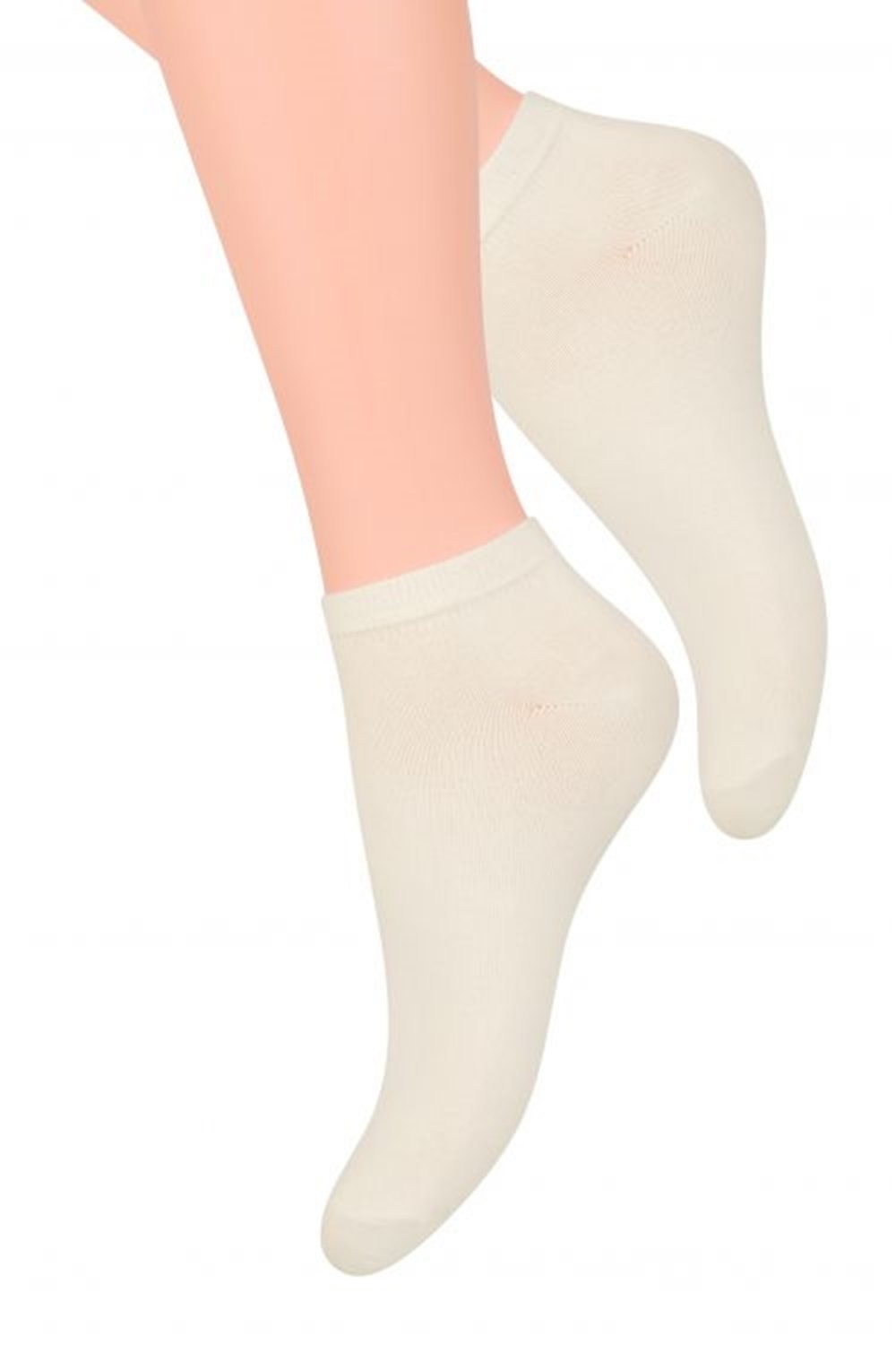 Dámské ponožky model 15344252 white - Steven - Doplňky čepice, rukavice a šály