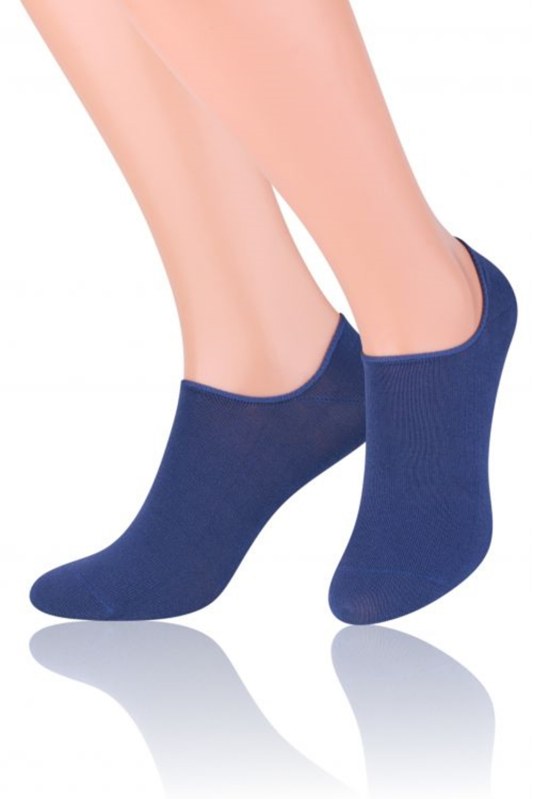 Dámské ponožky dark blue model 15344347 - Steven - Doplňky čepice, rukavice a šály