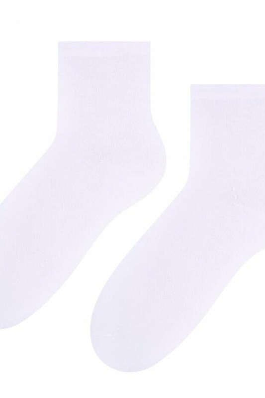 Dámské ponožky 037 white - Steven - Doplňky čepice, rukavice a šály