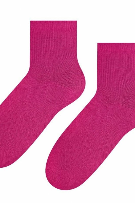 Dámské ponožky 037 pink - Steven - Doplňky čepice, rukavice a šály