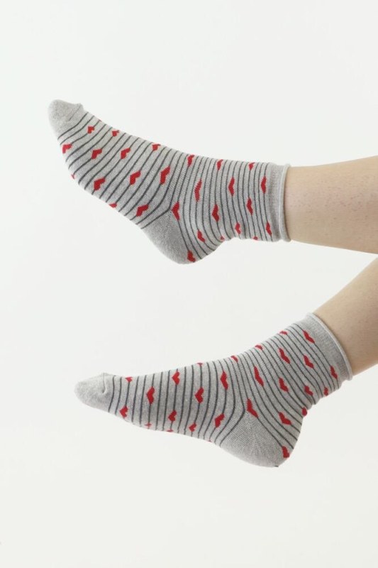 Thermo ponožky šedé se šedou model 18330551 - Moraj - Doplňky čepice, rukavice a šály
