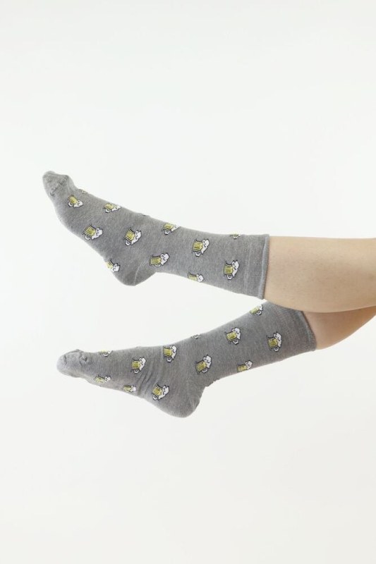 Ponožky model 18406646 šedé - Moraj - Doplňky čepice, rukavice a šály