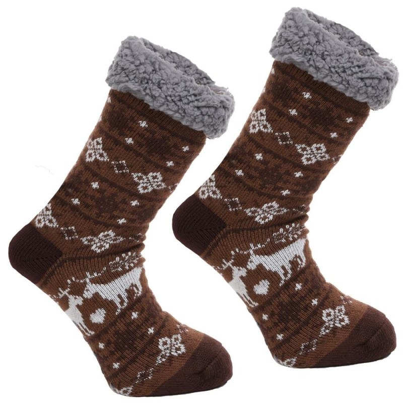 ponožky Nordic hnědé model 19019322 - Moraj - Doplňky čepice, rukavice a šály