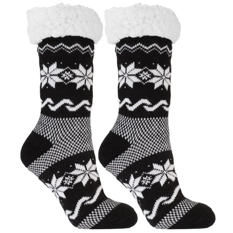 Hřejivé ponožky Nordic winter II černé - Doplňky ponožky