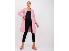 Dámský kabát model 18257706 světle růžový RUE PARIS - FPrice