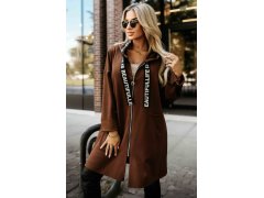 Ležérní kabát se zipem a&nbsp;detaily model 21379611 - numoco basic