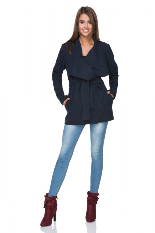 Dámský kabát plášť model 15270364 - Tessita - Doplňky čepice, rukavice a šály