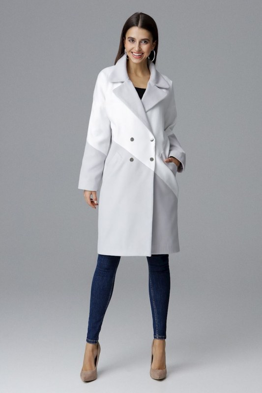 Dámský kabát model 14466751 - Figl - Doplňky čepice, rukavice a šály