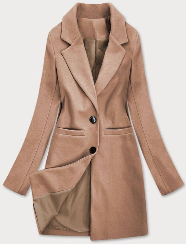 Klasický dámský kabát 25533 - Italy moda - čepice, rukavice a šály