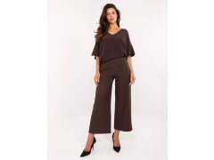 Dámské kalhoty IT SP model 21407076 Tmavě hnědá Rue Paris - FPrice
