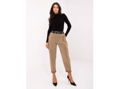 Dámské kalhoty SP model 22067248 béžové - FPrice