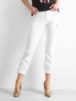 Dámské kalhoty s kapsami model 15278058 - FPrice - Doplňky čepice, rukavice a šály