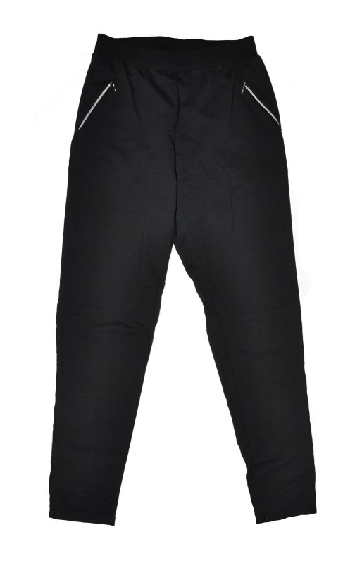 Dámské kalhoty model 18611627 Just černé - De Lafense - Dámské kalhoty