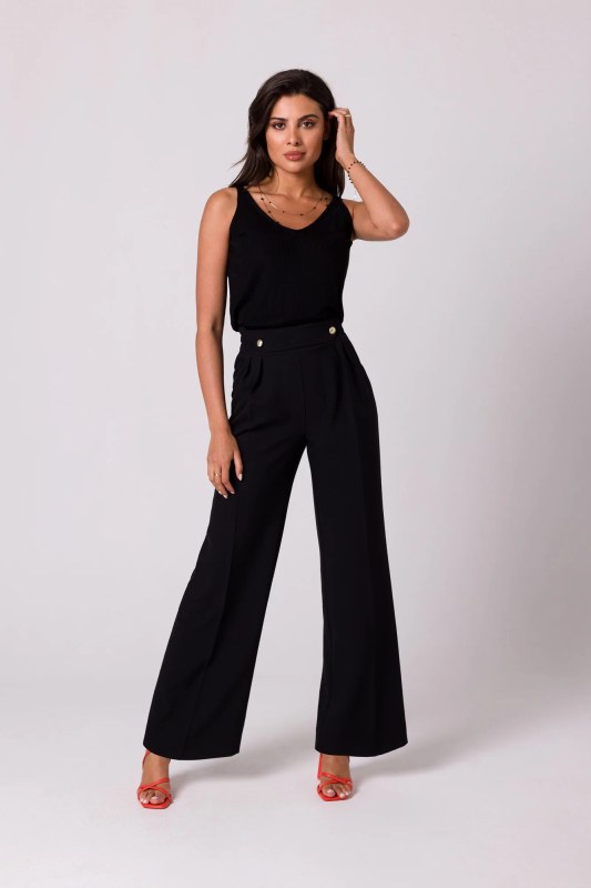 Dámské kalhoty model 20843825 černé - BeWear - kalhoty