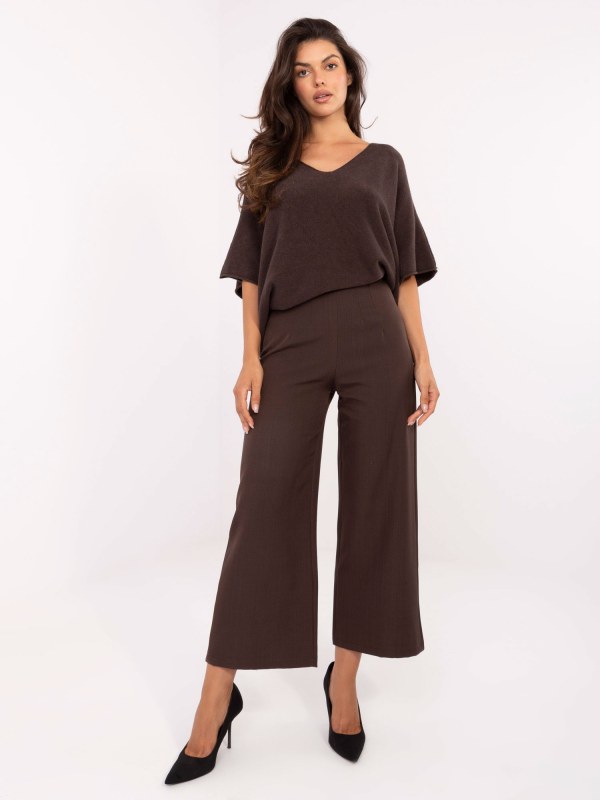 Dámské kalhoty IT SP model 21407076 Tmavě hnědá Rue Paris - FPrice