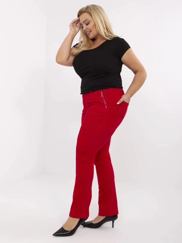 Dámské kalhoty AT SP model 22144415 červené - FPrice