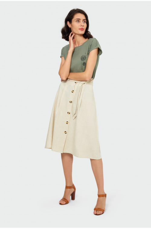 Dámská midi sukně model 17512914 - Greenpoint - Doplňky čepice, rukavice a šály