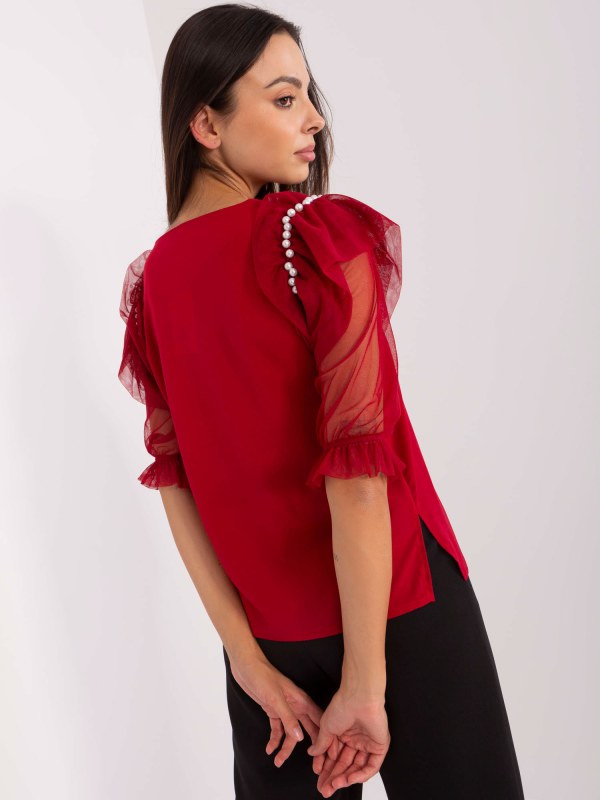 Halenka LK BZ model 20857723 kaštanová - FPrice - halenky