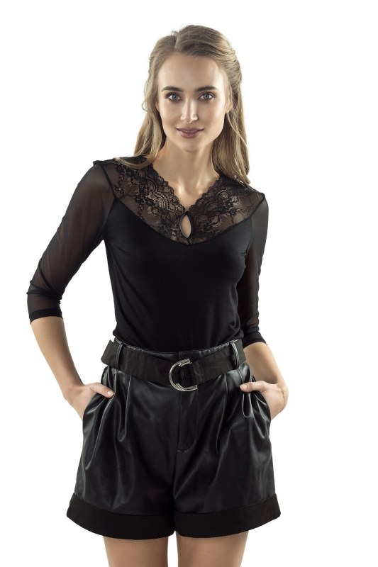 Dámská halenka model 18905691 black - Eldar - Doplňky čepice, rukavice a šály