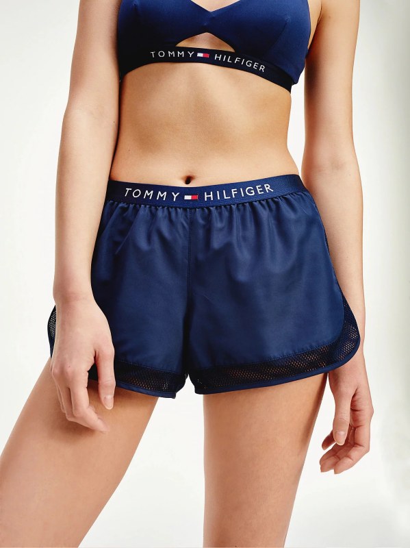 Dámské šortky model 8404957 modrá - Tommy Hilfiger - čepice, rukavice a&nbsp;šály