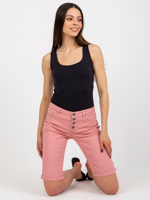 Dámské šortky růžové model 18778248 - FPrice - Dámské spodní prádlo kalhotky