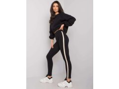 Dámské legíny RV LG Černá se zlatou Rue model 21122198 - Rue Paris