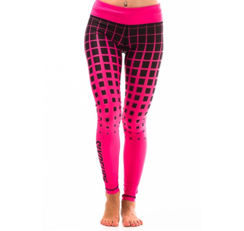Dámské fitness legíny Pink růžová model 17143857 - Litex - Dámské kalhoty