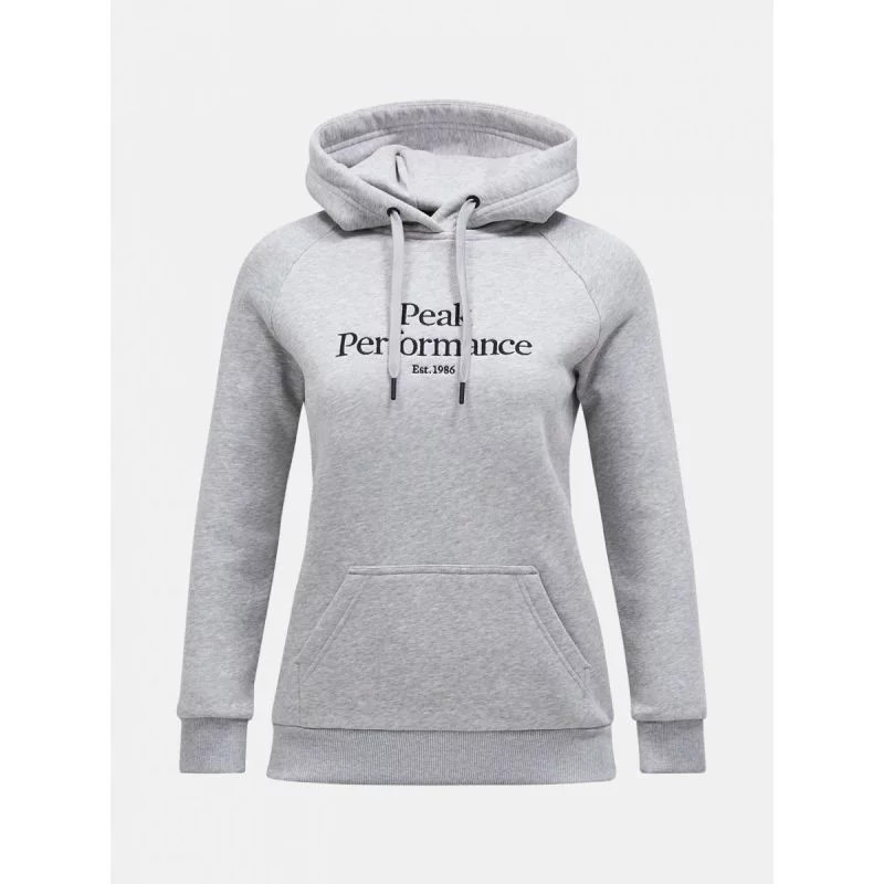 Dámská mikina Original Hood W model 19398404 šedá - Peak Performance