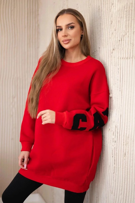 Izolovaná mikina model 20774211 California červená - Kesi