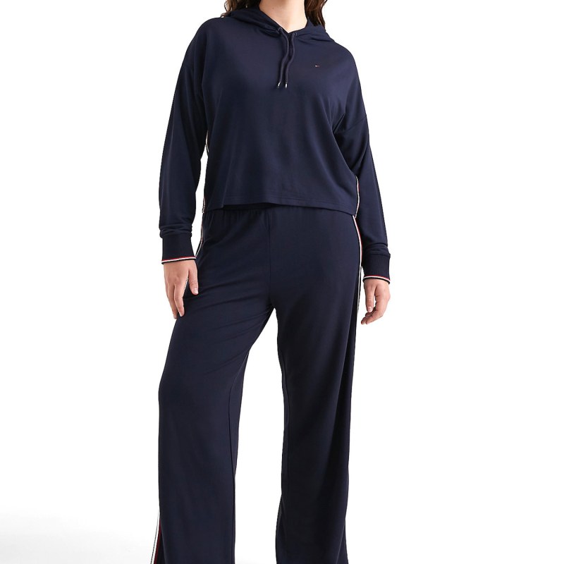 Dámská mikina s kapucí UW0UW04342-DW5 - Tommy Hilfiger Dámská mikina s kapucí UW0UW04342-DW5 - Tommy Hilfiger - mikiny