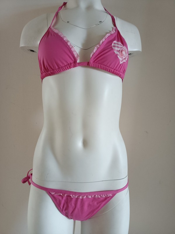 Dívčí dvoudílné plavky růžové model 18889787 - Paloma - Dámské plavky