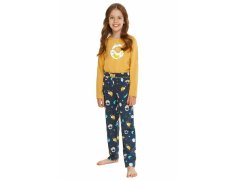 Dívčí pyžamo Sarah žluté