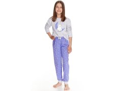 Dívčí pyžamo šedé s model 17627917 - Taro