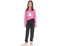 Dívčí pyžamo růžové s model 17627927 - Taro
